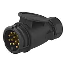 Jaeger Stecker 13-polig mit Zugentlastung