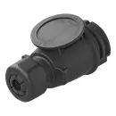 Jaeger Stecker 13-polig mit Zugentlastung