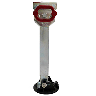 AL-KO Stützfuß, verzinkt, schwenkbar Länge: 410mm, Hub: 180mm