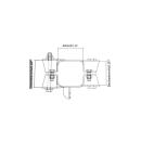 Klemmschalensatz zum Schrauben A 80mm D1 90mm D2 82,5mm
