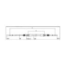 KNOTT Bremsseil für KZG 35 HL 1000 mm / GL 1370 mm, M12 / M12