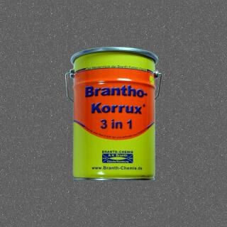Brantho Korrux "3 in 1" 5 Liter graualu RAL 9007
