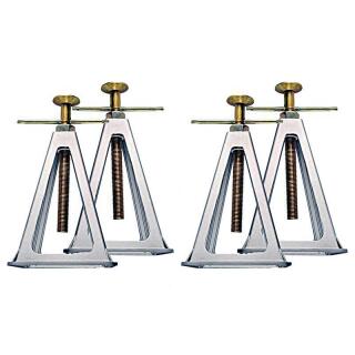 Stützbock-Set von 4 Stück Aluminium