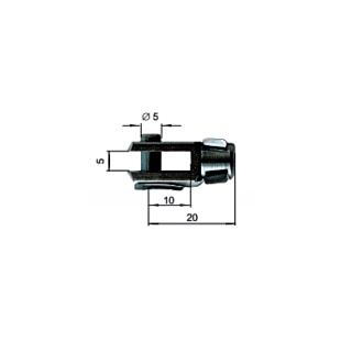 Gabelköpfe für Gasfedern, Gasdruckfedern (A) M56 / (F) M14 x 1,5 / (C) 14 / (E) 14