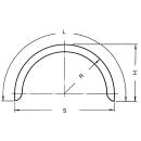 Einachskotflügel Profil 40 B270 R560 L1870 S1120 H605