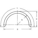 Blechkotflügel B200 L1150 S750 H350