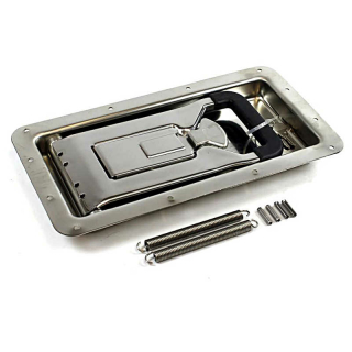 Einbauverschluss VA 25 mm