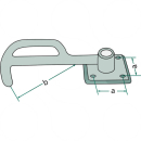 Bügelverschluss rechts Größe 3