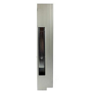 Bordwandverschlüsse ohne Anschlag, eloxiertes Aluminium 400 mm links