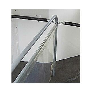 Trennwand PVC transparent beids. glatt 1300 x 3 mm