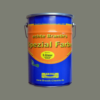 Branths S-Glasur (langsame Antrocknung) 5 Liter betongrau RAL 7023