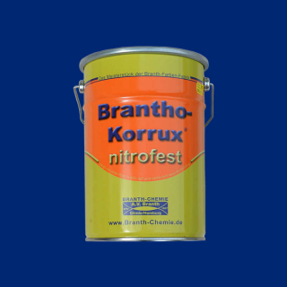 Brantho Korrux "nitrofest" 5 Liter Gebinde enzianblau RAL 5010