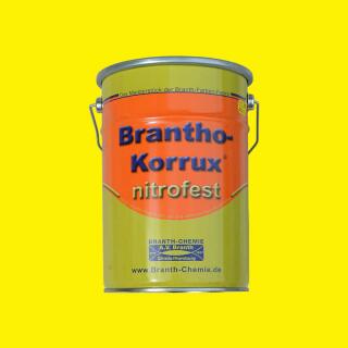 Brantho Korrux "nitrofest" 5 Liter Gebinde rapsgelb RAL 1021