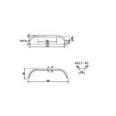 De Haan Kotflügel Tandemachser THRD 20150, D 2020/12, B 200/S 1500 mm